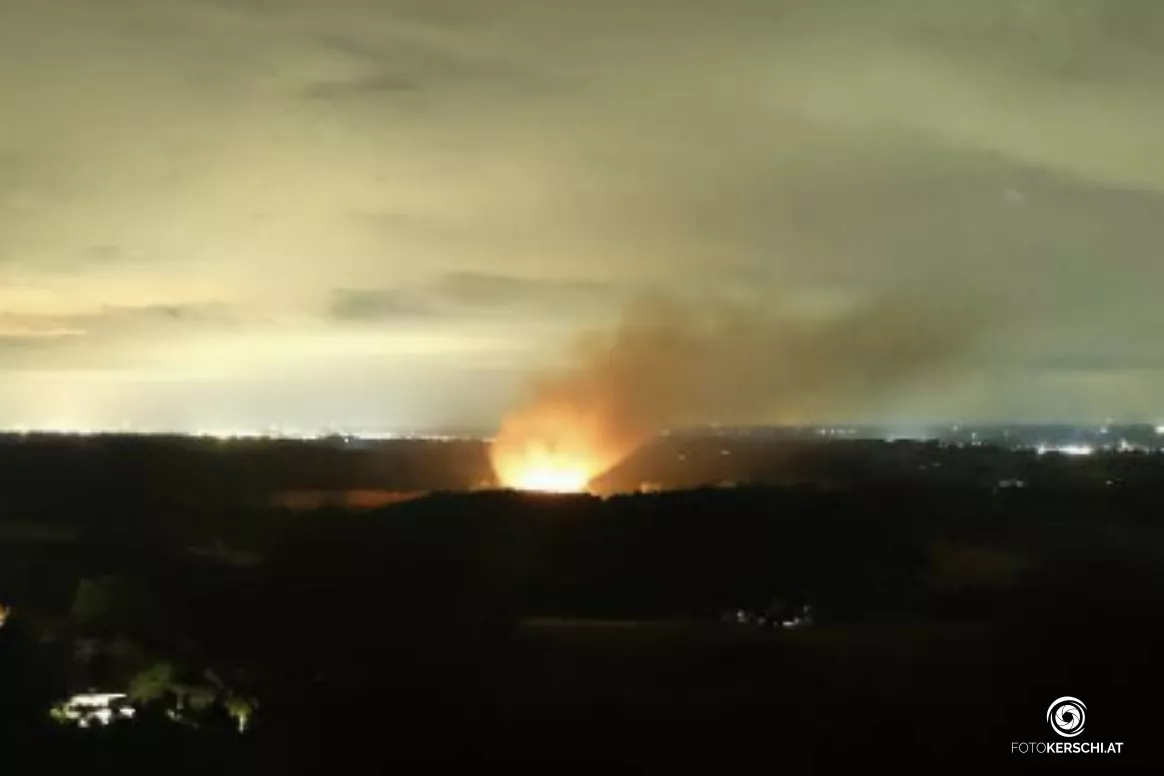 Großbrand in Niederthalheim