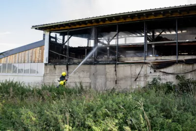 Höchste Alarmstufe bei Brand in Vorderweissenbach - 18 Feuerwehren im Einsatz FOKE-2023100614005493-024.jpg