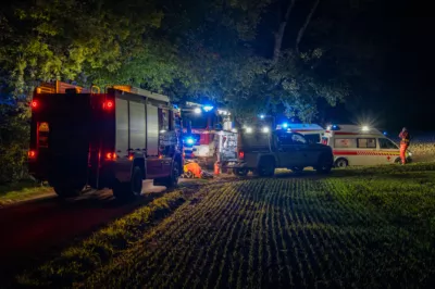 Schwerer Verkehrsunfall in Wartberg an der Krems fordert vier Verletzte DSC-6383.jpg