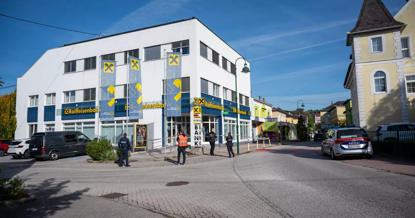 Banküberfall in Schwertberg nach umfangreichen Ermittlungen geklärt