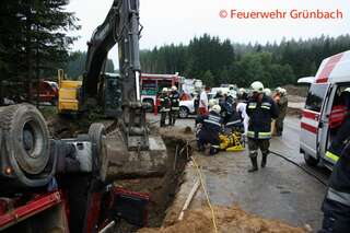 Schrecklicher Arbeitsunfall in Grünbach bei Freistadt unfall16072012b017.jpg