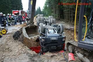Schrecklicher Arbeitsunfall in Grünbach bei Freistadt unfall16072012b022.jpg