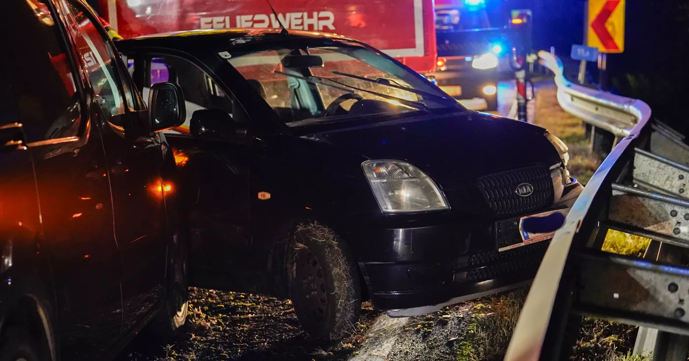 Verkehrsunfall im Bezirk Freistadt - Eine Person verletzt