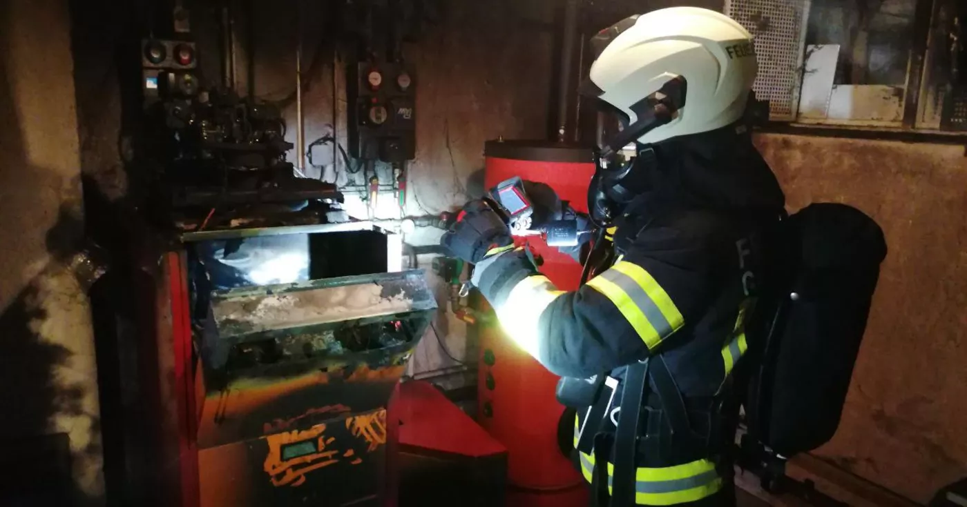 Titelbild: Einsatz der Feuerwehr Gallneukirchen bei Wohnhausbrand