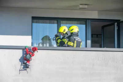Mutiger Feuerwehrmann verhindert Großbrand - Rettung von Mensch und Katze in Sattledt DSC-1673.jpg