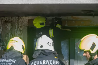 Mutiger Feuerwehrmann verhindert Großbrand - Rettung von Mensch und Katze in Sattledt DSC-1689.jpg