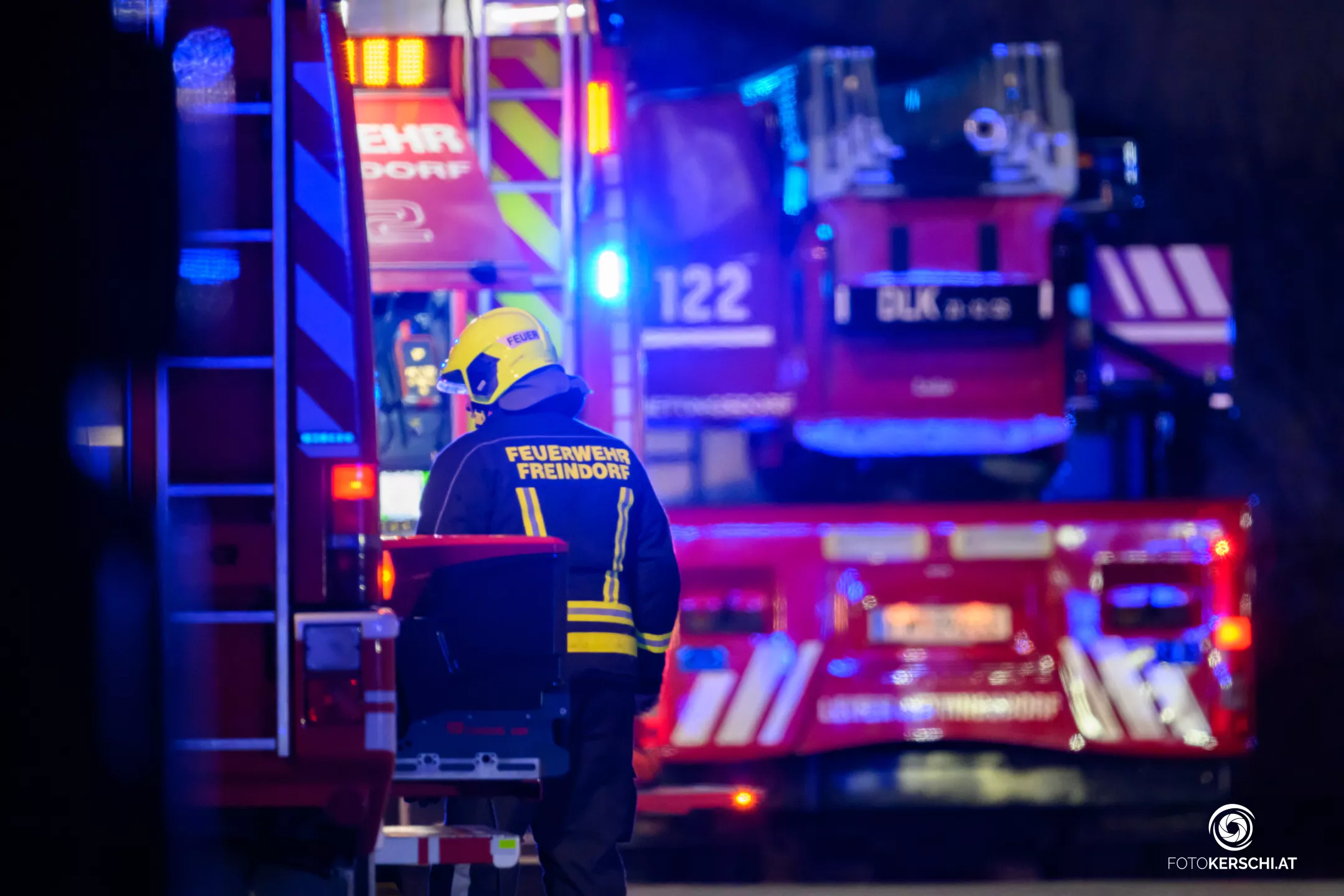 Bürobrand in Ansfelden: Mitarbeiter entdeckt Feuer rechtzeitig