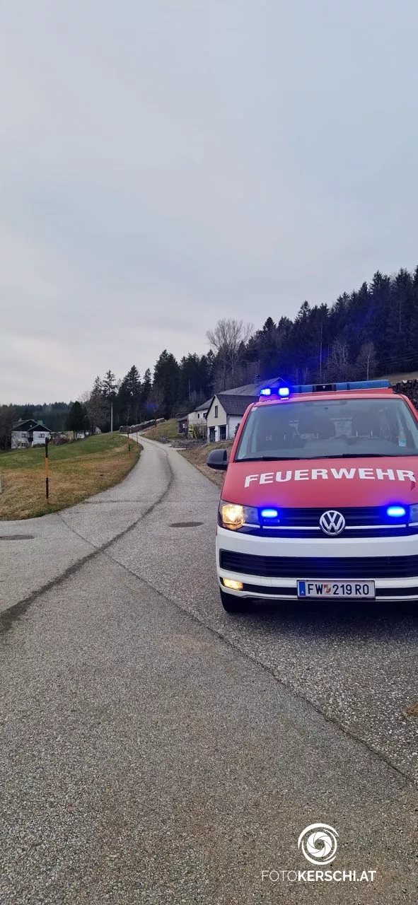 Dieselspur bei Klaffer am Hochficht forderte Feuerwehren und Baggerunternehmen