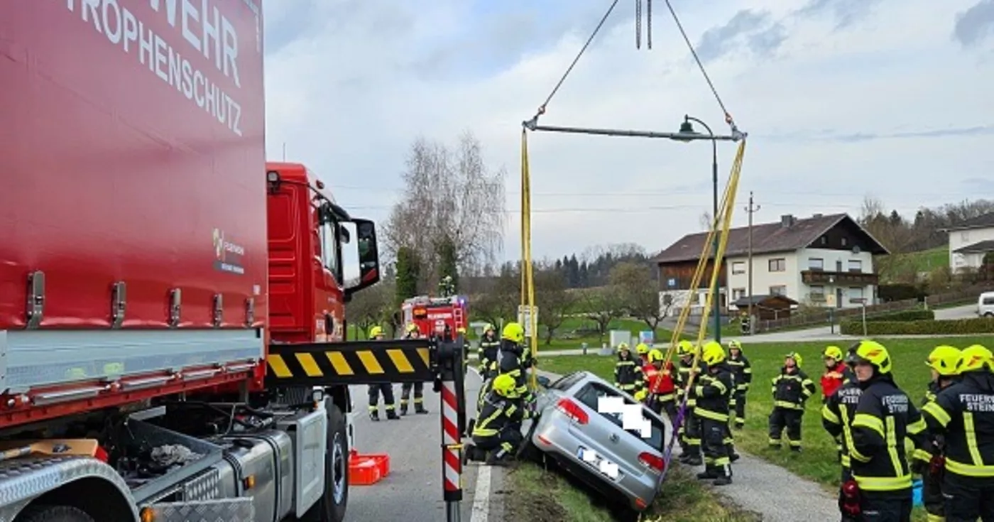 Titelbild: Verkehrsunfall in Frankenburg