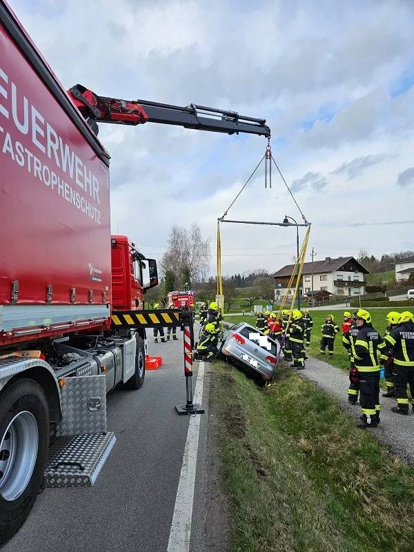 Verkehrsunfall in Frankenburg