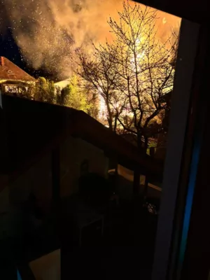 Großbrand in St. Martin im Innkreis erfolgreich eingedämmt Quelle: Markus Häfensauer