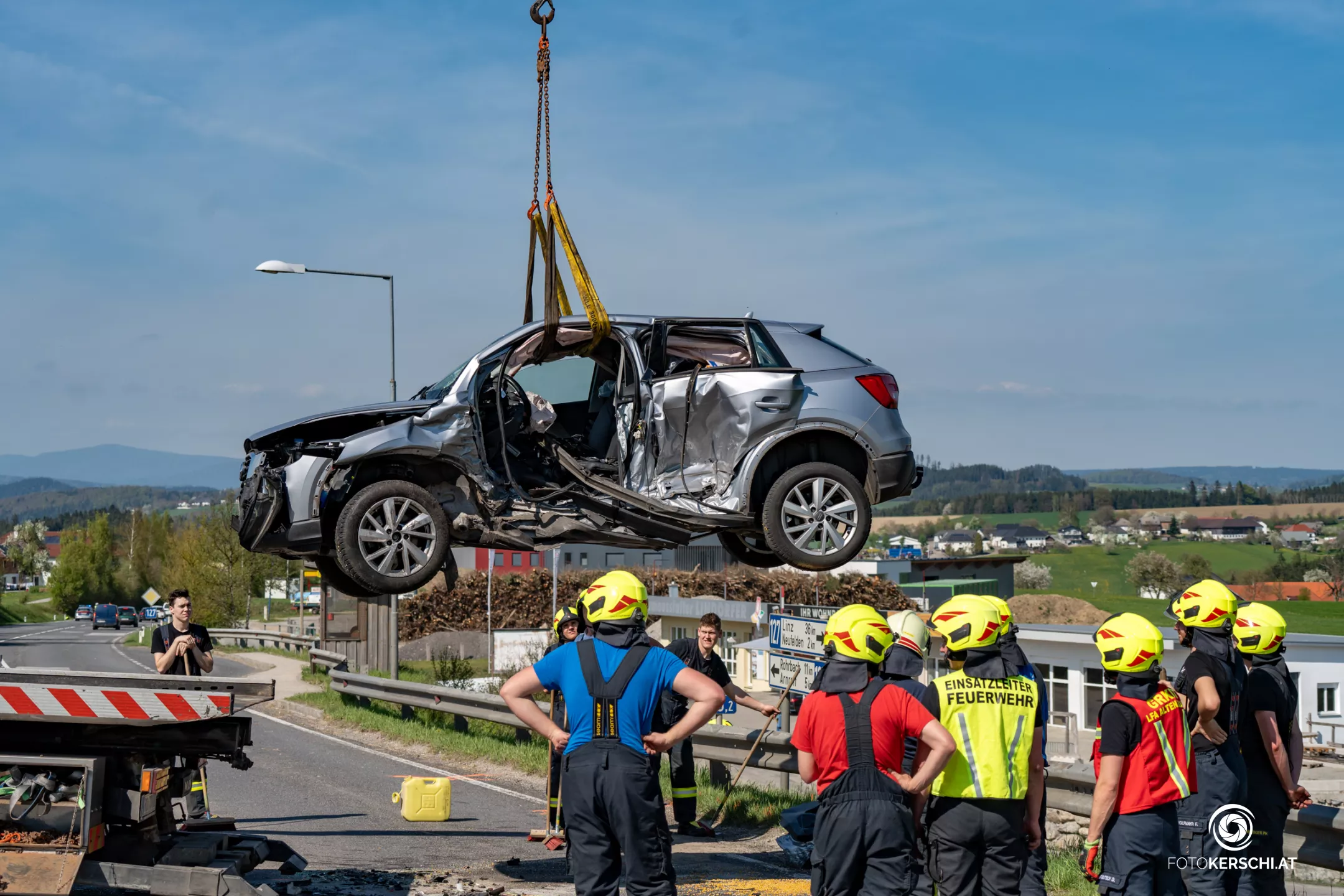 Tragischer Verkehrsunfall im Bezirk Rohrbach fordert ein Todesopfer