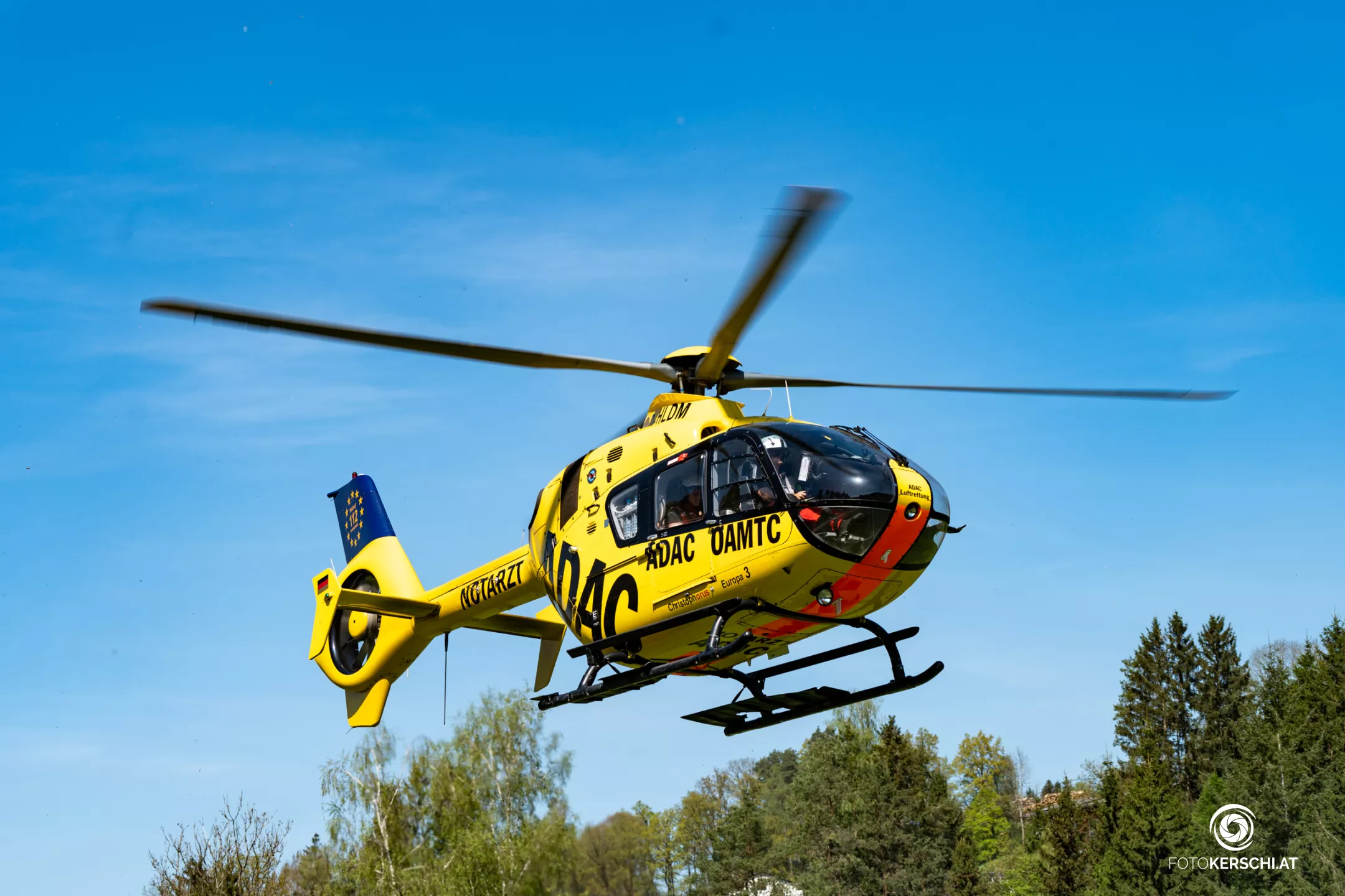 Schwerer Forstunfall in Gramastetten erforderte Helikoptereinsatz