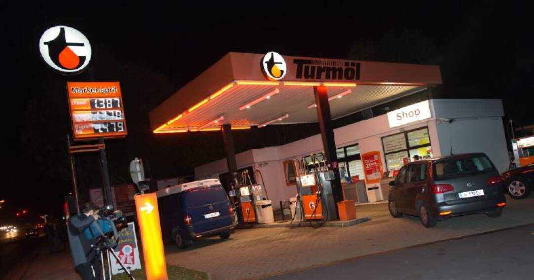 Titelbild: Turmöl-Tankstelle in Linz überfallen