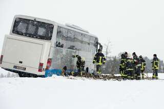 Reisebus blieb stecken - 40 Schüler befreit 20130210-7356.jpg