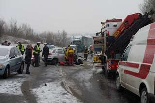 Pkw-Kollision auf Steyrer Nordumfahrung - drei Kinder verletzt 20130326-1759.jpg