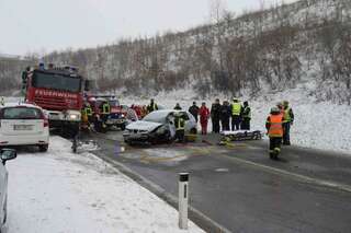 Pkw-Kollision auf Steyrer Nordumfahrung - drei Kinder verletzt 20130326-1762.jpg