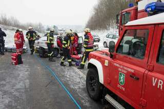 Pkw-Kollision auf Steyrer Nordumfahrung - drei Kinder verletzt 20130326-1770.jpg