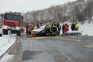 Pkw-Kollision auf Steyrer Nordumfahrung - drei Kinder verletzt 20130326-1775.jpg
