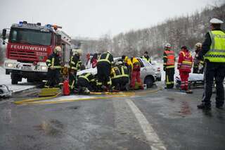 Pkw-Kollision auf Steyrer Nordumfahrung - drei Kinder verletzt 20130326-1779.jpg