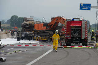 Ein Toter bei Unfall mit Tankwagen auf der A1 20130729-5941.jpg