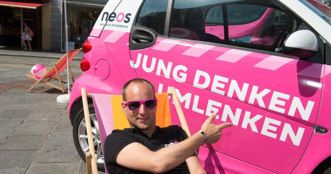 Titelbild: NEOS - Wahlkampfauftakt in Oberösterreich