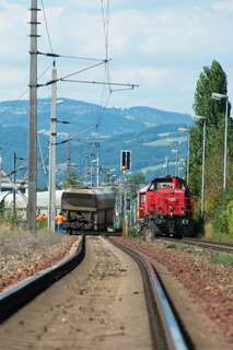 Güterzug entgleist - Umfahrung Ebelsberg gesperrt 20130815-7492.jpg