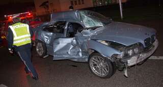 Junge Frau bei Verkehrsunfall in Linzer Stadtgebiet getötet 20131006-5020.jpg