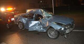 Junge Frau bei Verkehrsunfall in Linzer Stadtgebiet getötet 20131006-5028.jpg