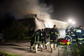 Alarmstufe zwei bei Wohnhausbrand in Altenberg bei Linz 20131009-5391.jpg