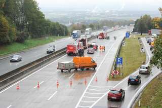 Westautobahn am Valentiner Berg nach Unfall gesperrt 20131011-1393.jpg