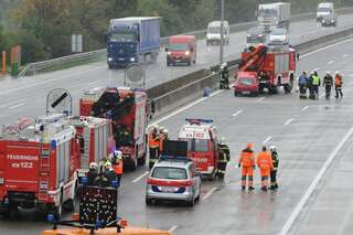 Westautobahn am Valentiner Berg nach Unfall gesperrt 20131011-1395.jpg