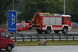 Westautobahn am Valentiner Berg nach Unfall gesperrt 20131011-1409.jpg