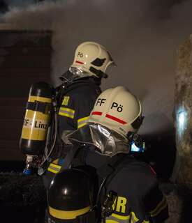Brand am Linzer Pöstlingberg - Feuermann bei den Löscharbeiten verletzt 20131220-0775.jpg