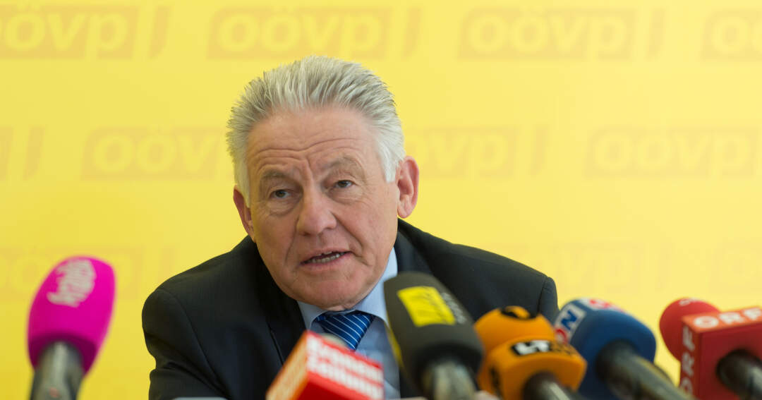 Titelbild: Pühringer kandidiert bei Landtagswahl 2015