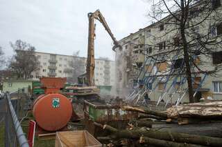 Nach Explosion - einsturzgefährdetes Wohnhaus in Linz ist bald abgerissen 20140304-4112.jpg