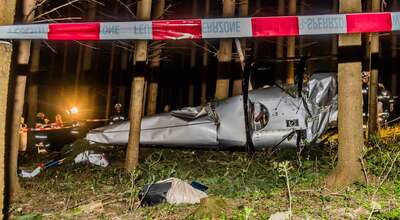 Hubschrauber im Bezirk Gmunden abgestürzt: Ein Toter 20140405-6023.jpg