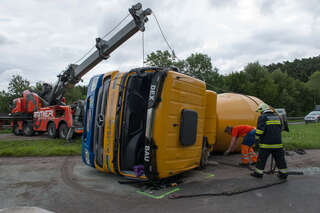 Tödlicher Unfall mit zwei Lkw bei A7-Abfahrt in Gallneukirchen 20140731-3433.jpg