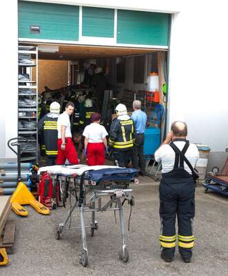 Allhaming: Arbeiter stürzte in Getreidebunker 20140811-4544.jpg