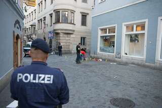 Mordversuch - In Linzer Lokal mit Glasscherben attackiert 20141006-8899.jpg