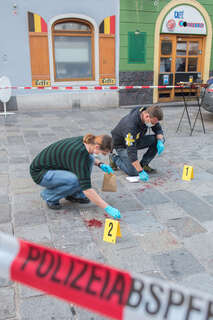 Mordversuch - In Linzer Lokal mit Glasscherben attackiert 20141006-8914.jpg