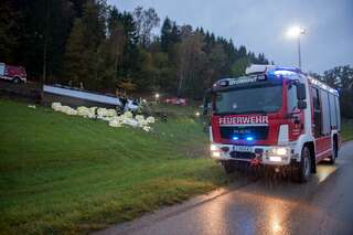 Lkw mit 23 Tonnen Streusalz stürzte über Böschung 20141017-9766.jpg
