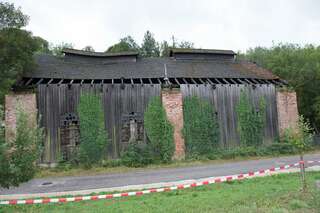 Einsturzgefahr: Lagerhalle in Steyr wird abgerissen 20150817-4454.jpg