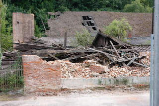 Einsturzgefahr in Steyr - Lagerhalle wurde abgerissen _DS_0623.jpg