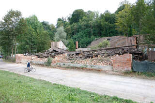 Einsturzgefahr in Steyr - Lagerhalle wurde abgerissen _DS_0625.jpg