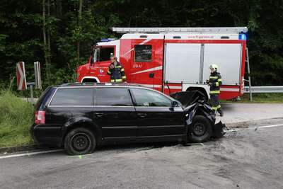 Eine Schwerverletzte bei Unfall in St. Ulrich bei Steyr IMG_5829.jpg