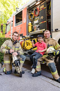 Feuerwehr befreite 5-Jährigen aus Radständer foke_20170506_132956.jpg