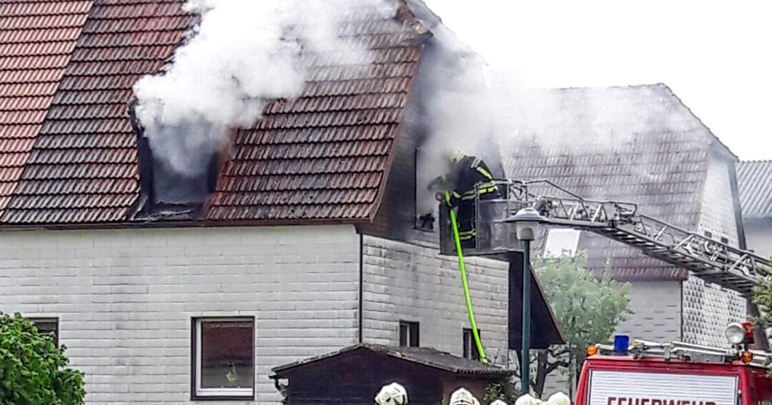 Titelbild: Wohnhausbrand in Fraham