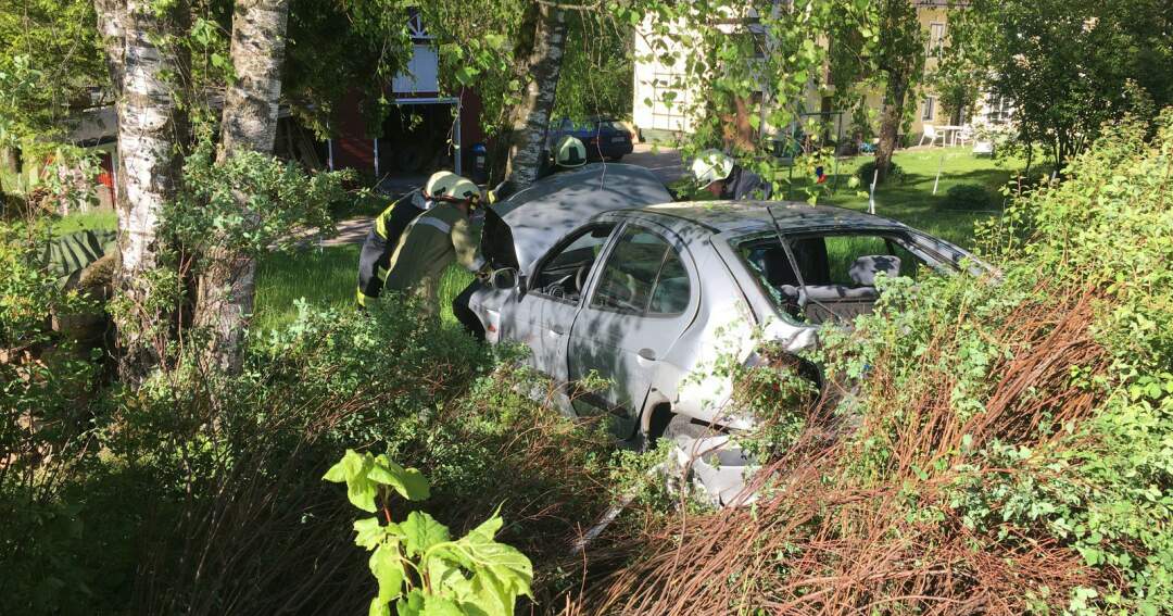 Titelbild: Verkehrsunfall im Ortsteil Rabach
