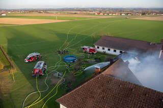 Großbrand im Bezirk Perg - Bauernhof stand in Vollbrand foke_20180407_175525.jpg